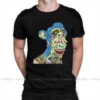 Bayc Ntf T-Shirt Men Top Quality 100% Cotton Short Summer Sleeve Mutated Bored Ape Nft Cool Casual Shirt Loose