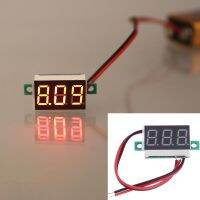 【YF】 Portable 4.5-30V Two-wire DC Voltage Meter Red LED Display Panel High Quality Material Automotive Parts