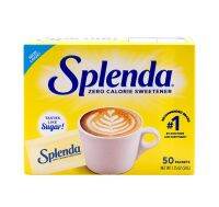 Splenda Zero Calorie Sweetener สเปลนด้า สารให้ความหวาน ไม่มีแคลอรี่ 1กรัม x 50ซอง