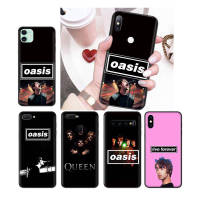 122NO Oasis Band อ่อนนุ่ม Black ซิลิโคน ปก หรับ Realme C33 C12 C21 XT C25Y C17 C1 C21Y X2 C11 V11S C20 C20A C3 C15 C30 C2 C25S V11 C31 Pro เคสโทรศัพท์