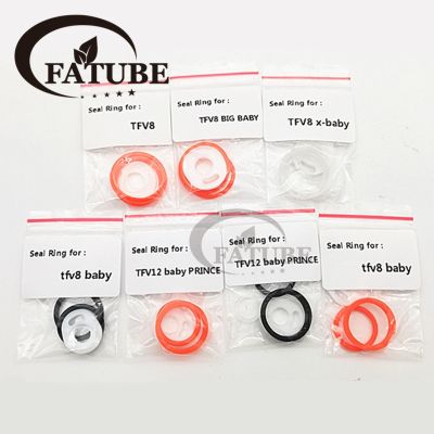 FATUBE Gasket Cincin Segel Silikon untuk TFV8/Tfv8 Bayi/TFV12 Bayi Pangeran/TFV8 Bayi Besar/TFV8 X-baby