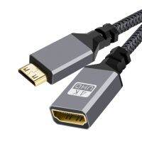 AIXXCO Mini HDMI-Compatible to HDMI-Compatible Extension cable Adapter Support 1080P Full HD 4K 3D for DSLR Camera