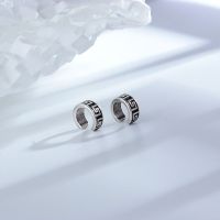 [COD] back-shaped ear clip mens and womens personality single earring simple anti-Thai Wall earrings