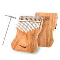 【YF】 Kalimba 17 Gecko Camphor Wood Thumb B Tuning Music Synthesizer Musical Instrument