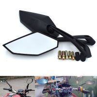 Universal 8mm 10mm Motorcycle Rear View Mirrors Side Rearview Mirror For YAMAHA MT-07 MT-09 FZ1 FAZER FZ16 FZ6 FZ6R FZ8 XJ6