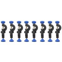 Lab Clamp Holder 2 Boss Heads Retort Stand Holder 8 Pcs