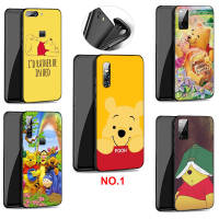 Casing หรับ OPPO F5 A73 F7 F9 Pro A7X F11 F17 F19 A74 A95 Pro Find X3 Pro Lite Neo R9 R9s F1 Plus A76 Reno 7 7Z 6Z 100MU winnie the pooh Cute Pattern Phone เคสโทรศัพท์