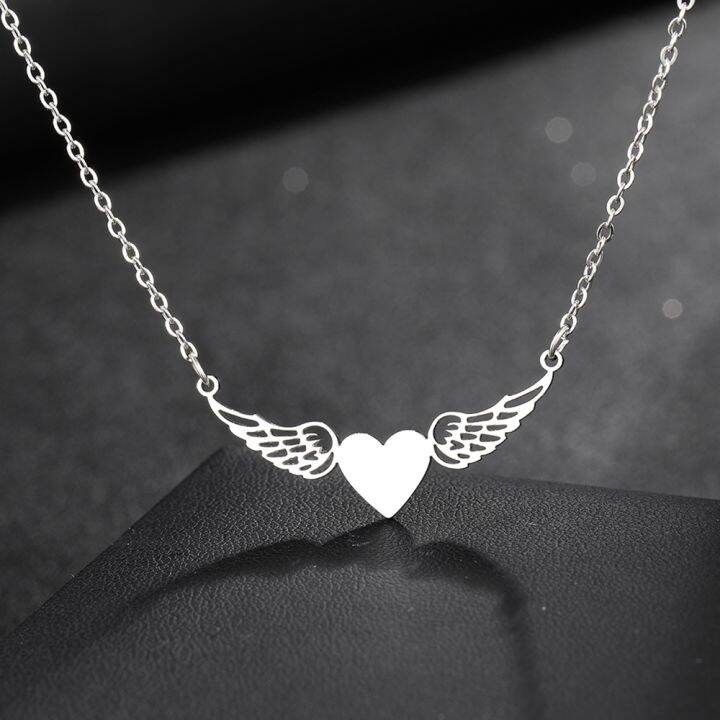 stainless-steel-necklaces-love-heart-angel-wings-sweet-fashion-pendants-chain-choker-necklace-for-women-jewelry-party-girl-gifts