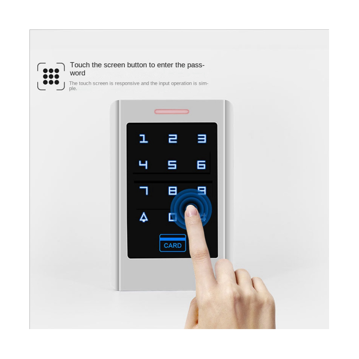 touch-access-control-machine-swipe-card-password-integrated-machine-for-community-office-access-control