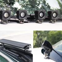 รถเครื่องยนต์ Hood Led Light Bar วงเล็บยึด Auto Piller ผู้ถือโคมไฟ Clamp คลิปไม่มีเจาะสำหรับ SUV 4WD 4X4 Universal