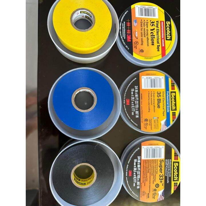 (BEST SELLER) USA HEAVY DUTY SCOTCH ELECTRICAL TAPE Lazada PH