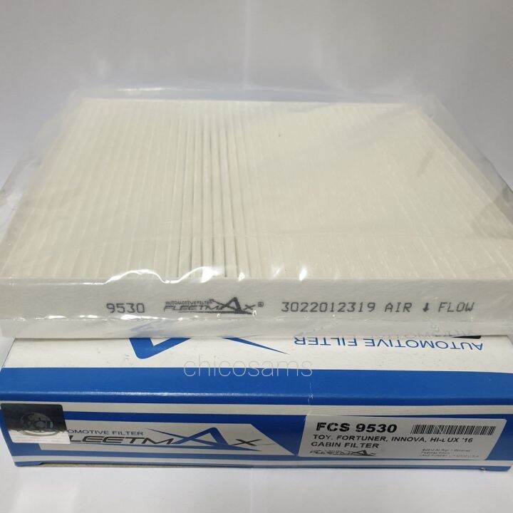 【COD】NIUNIZ FLEETMAX Cabin Filter FCS9530 Toyota Hi-lux/ Innova ...