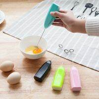 TEXMini Electric Handheld Egg Beater Stainless Steel Home Kitchen Coffee Milk Tea Mixer Beat up the Cream Stirring Kitchen Tools