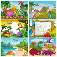 【CW】 Birthday Dinosaurs Background   Backdrop - Aliexpress