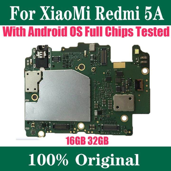 For Hongmi Redmi 5a Motherboard Replaced Clean Original Mainboard With Full Chips Miui System 3791