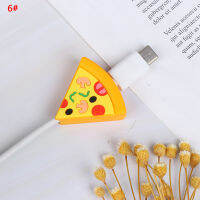 yizhuoliang 1PC สายผลไม้น่ารัก Saver COVER โทรศัพท์ USB Bite Charger Data CORD Protector