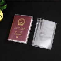 eTya New Transparent PVC Women Men Travel Passport Cover Bag Waterproof Protective Sleeve with ID credit Card Holder Bags