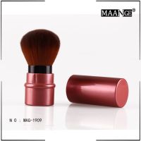 Pro 1Pcs Loose Power Foundation แปรงแต่งหน้า Mini Retractable Portable Blusher Face Brushes Beauty Cosmetic Travel Tools