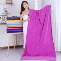 【CC】 high qualitythicken Microfiber bath towel super large absorption and quick-drying no fading multi-functional use