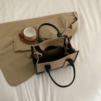 กระเป๋าถือมือจับด้านบนกระเป๋าเงินสะพายไหล่กระเป๋าหนัง PU และกระเป๋าสตางค์สะพายข้างสำหรับผู้หญิงสำหรับใช้ในสำนักงานหรือโรงเรียน