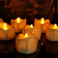 3 ชิ้นจับเวลา Flameless LED เทียน Tealight,อิเล็กทรอนิกส์ขับเคลื่อนแสงเทียนขนาดเล็กสำหรับตกแต่งบ้าน-Yeors