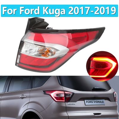 ♦✟✔ For Ford Kuga 2017 2018 2019 High Quality Tail Light New LED Tail Lights Car Styling Tail lamp Fog Light For Focus Sedan