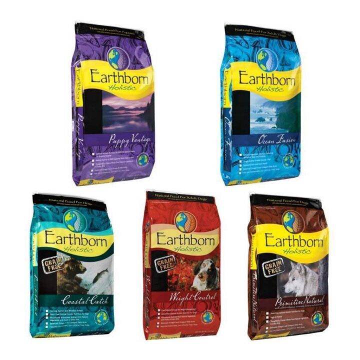 Earthborn Holistic อาหารสุนัขโฮลิสติก มี 5 สูตร ขนาด 2.27 2.5 Kg