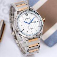 Citizen Eco-Drive 100M Dual Tone Elegant Men S Watch AW0084-81A สำหรับผู้ชาย