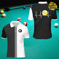 TH-POLO1-0||PLstar Cosmos 3D Printed Billiard Polo Shirt Harajuku Streetwear Summer Top Sleeveless Tees Fitness Unisex Cosplay Clothes{trading up}