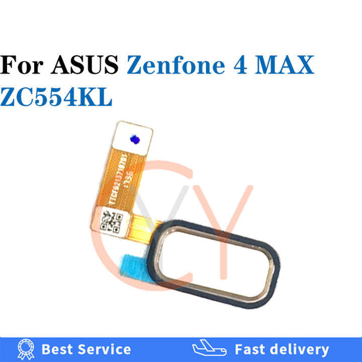 สำหรับ-asus-zenfone-4-zc554kl-สูงสุด-x00ld-ปุ่มโฮมสแกนลายนิ้วมือเซนเซอร์กลับสายเคเบิ้ลหลักชิ้นส่วนซ่อม-id-สัมผัสของโทรศัพท์