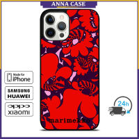 Marimekko322 Phone Case for iPhone 14 Pro Max / iPhone 13 Pro Max / iPhone 12 Pro Max / XS Max / Samsung Galaxy Note 10 Plus / S22 Ultra / S21 Plus Anti-fall Protective Case Cover