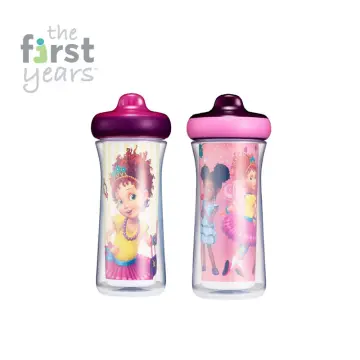 First Years Disney Princess Insulated Hard Spout Sippy Cups, 9 oz