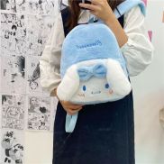 ROMOLA Cartoon Plush Backpack Cinnamoroll Large Capacity Doll Stuffed