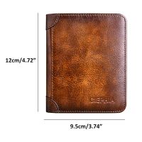 tr1 Shop Premium Three-fold Money Clip Wallet with RFID Blocking and Multiple Card Slots