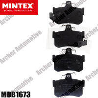 ผ้าเบรก หลัง (brake pad) MG MGF 1.6 - 1.8 ปี 1995