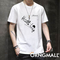 ORNGMALL เสื้อยืดใหม่สำหรับผู้ชายตลกหมวกและเสื้อภาษาอังกฤษเสื้อยืดผู้ชายฤดูร้อนใหม่ขายดีแฟชั่นลำลองพิมพ์ลายเสื้อยืดแขนสั้นสำหรับทุกวันสบายๆทุกการแข่งขันถนนเทรนด์