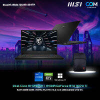 NOTEBOOK (โน้ตบุ๊ค) MSI STEALTH GS66 12UGS-254TH (CORE BLACK) BY COMCOM