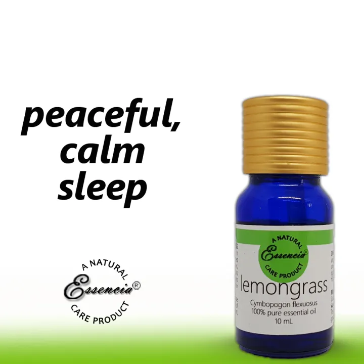 ESSENCIA Lemongrass Essential oil 10 mL , great for aromatherapy and as