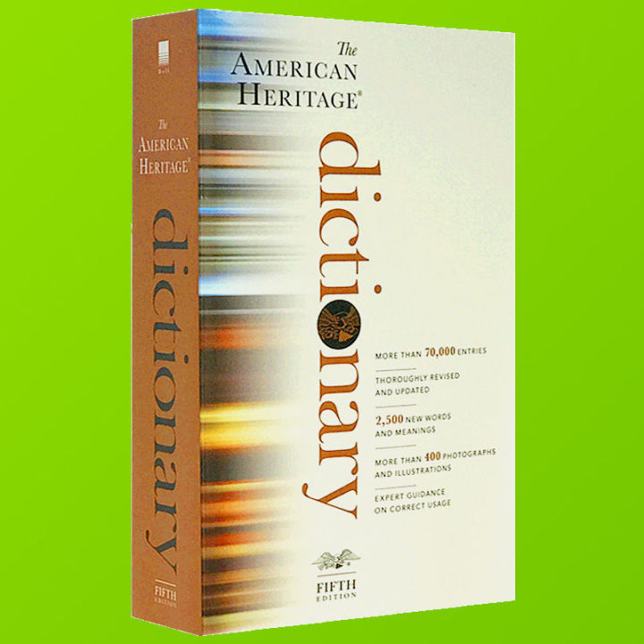 อเมริกันแบบดั้งเดิมพจนานุกรมภาษาอังกฤษfifth-editionภาษาอังกฤษoriginal-american-heritage-la