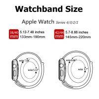 ไนล่อนซอฟท์สปอร์ตเปลี่ยนสายคล้องคอแอปเปิ้ลดูวง 54321 สำหรับ 44 มิลลิเมตร 40 มิลลิเมตร 42 มิลลิเมตร 38 มิลลิเมตร T500 U78Plus T600S