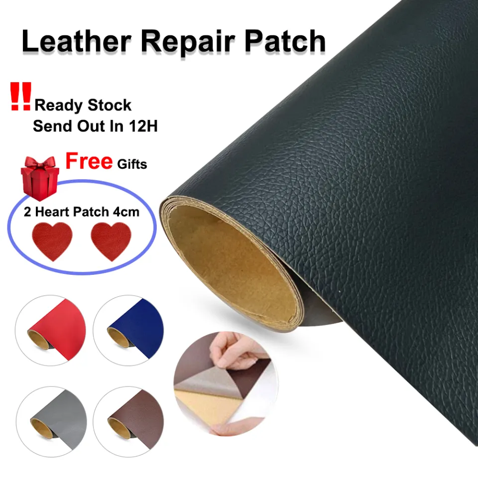 Leather Patch Self Adhesive Large Size Stick-on 50*137cm No Ironing Sofa  Repair