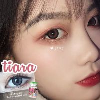 Tiara Gray Pretty Doll บิ๊กอาย สีเทา เทา ขอบช็อคโก้ คอนแทคเลนส์ Bigeyes Contact Lens ค่าสายตา สายตาปกติ สายตาสั้น แฟ