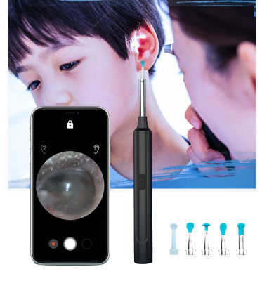 Ear Wax Removal Endoscope Otoscope Earwax Remover เครื่องมือ1080P FHD กล้อง6ไฟ Led เชื่อมต่อไร้สาย