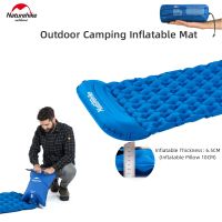 Naturehike ที่นอนเป่าลม Ultralight Waterproof Compact Air Mat เบาะรองนอนเดี่ยว Travel เตียงพับแบบพกพา Camping Mat