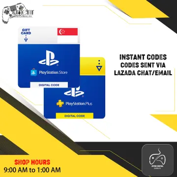 PSN Card 12 Month  Playstation Plus Singapore digital for