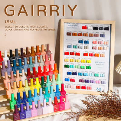 GAIRRIY สีเจลแกร์รี่ 15 ML เนื้อสีแน่น สีเจลทาเล็บ สีทาเล็บเจล สีเจล UV/LED