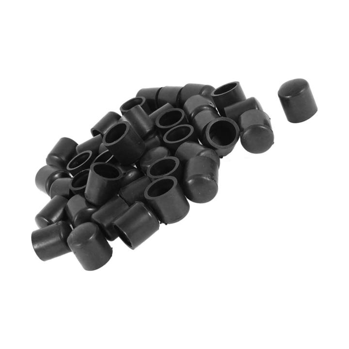 hot-sale-rubber-caps-40-piece-black-rubber-tube-ends-10mm-round-tube-insert-furniture-leg-plug-caps-protector-furniture-protectors-replacement-parts-f