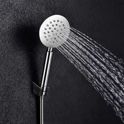 High Quality Stainless Steel Bathroom Wall Mount Hand Hold Shower Set With Hose Bathroom Accessories  by Hs2023