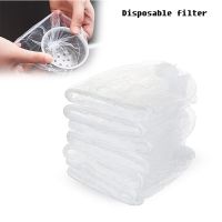 100/30 Pcs Disposable Kitchen Sink Filter Sewer Anti-Clog Garbage Bag Sink Leak-Proof Mesh Bag Filter Drain Hole Garbage Bag Dishracks Sink accessorie