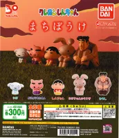 Spot all 5 kinds of Japanese genuine Bandai gashapon stay and so on by pigeon Crayon Shin-chan series Hiroshi Xiaobai ornaments